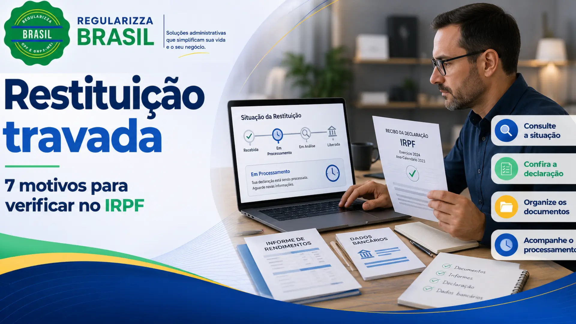 Restituição travada: 7 motivos para verificar no IRPF